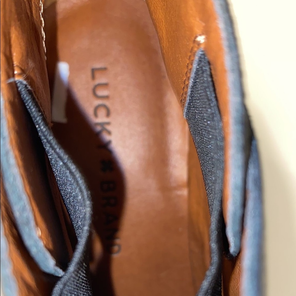 Lucky Brand Leather Bootie - Picture 5 of 11